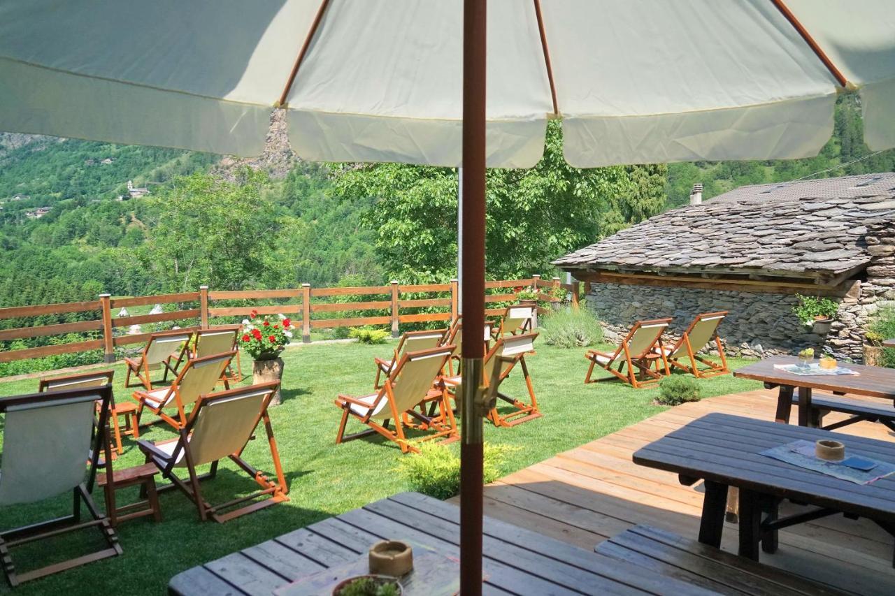 Pensione Albergo Diffuso Ceaglio Valle Maira Marmora Buitenkant foto
