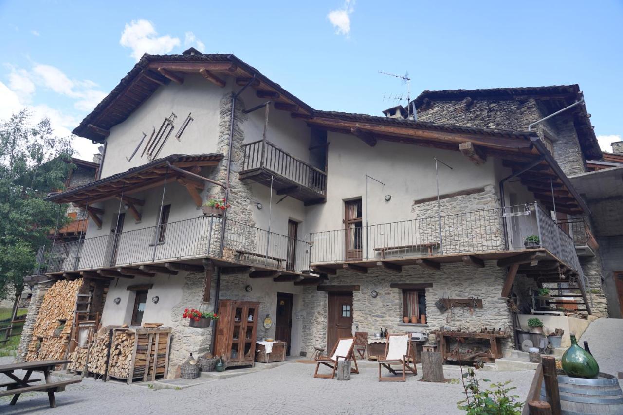 Pensione Albergo Diffuso Ceaglio Valle Maira Marmora Buitenkant foto