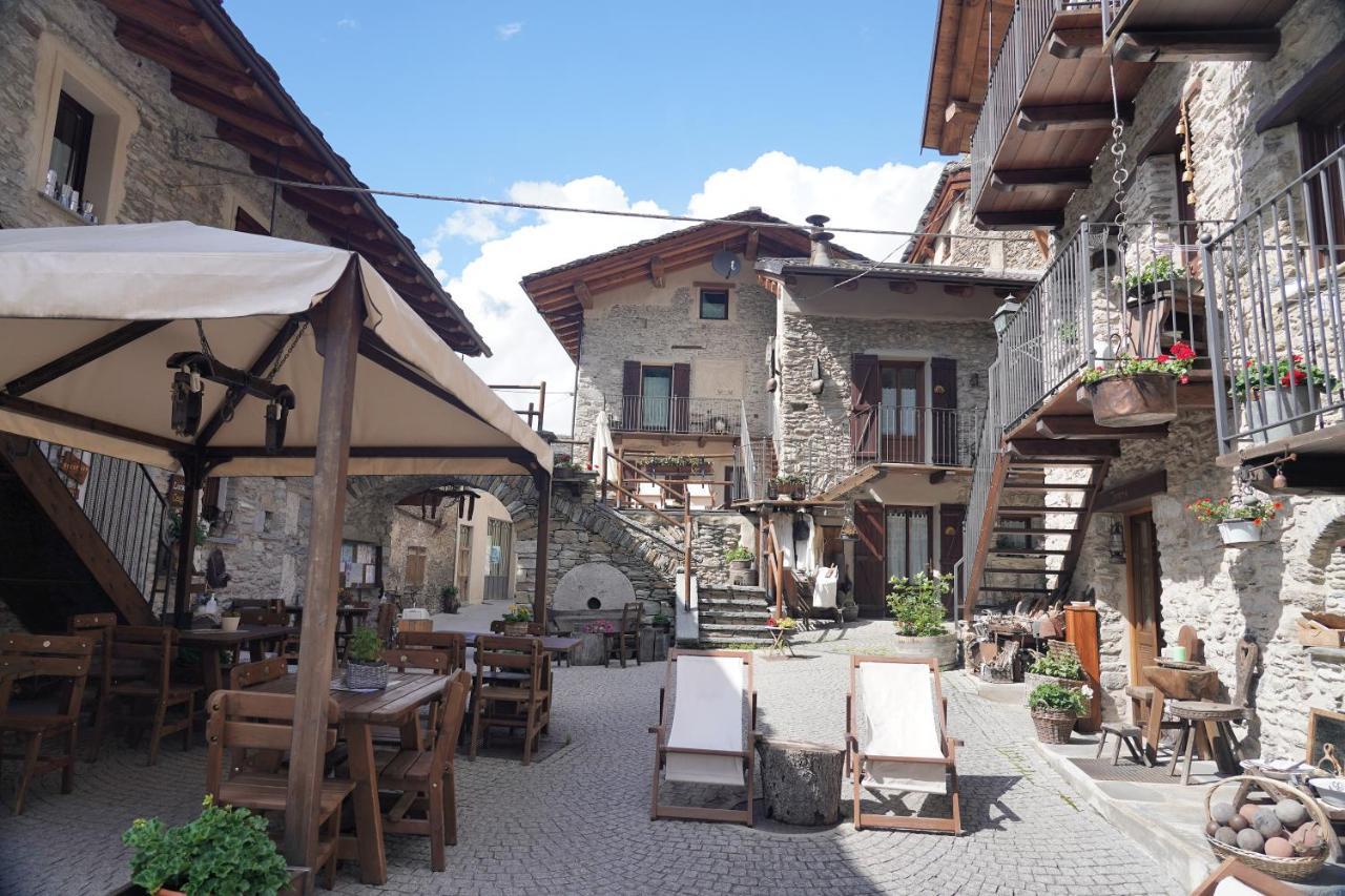 Pensione Albergo Diffuso Ceaglio Valle Maira Marmora Buitenkant foto