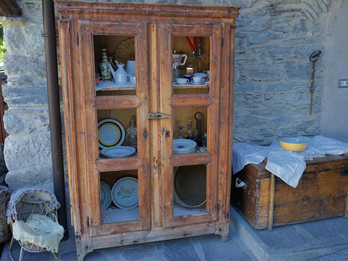 Pensione Albergo Diffuso Ceaglio Valle Maira Marmora Buitenkant foto