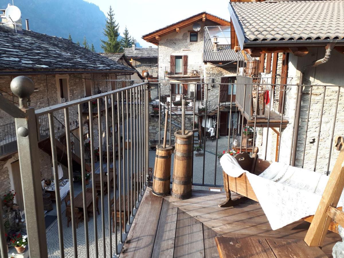 Pensione Albergo Diffuso Ceaglio Valle Maira Marmora Buitenkant foto